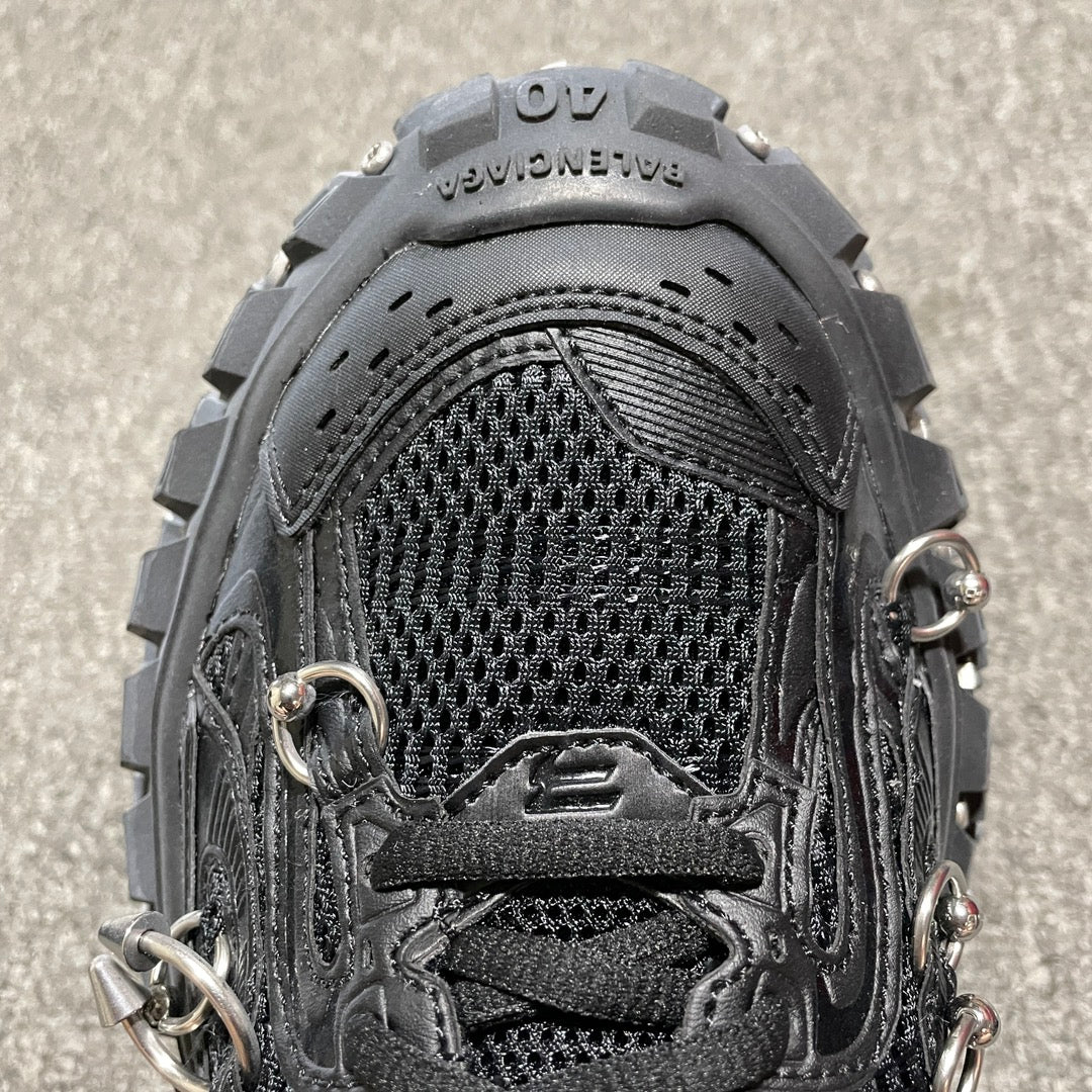 BALENCIAGA Bouncer (Defender) Screw Sneaker With Piercings"Black"