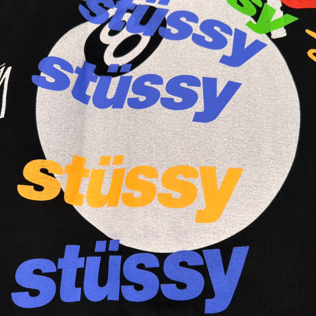 Stussy Test Strike Pigment Dyed Tee "Black"