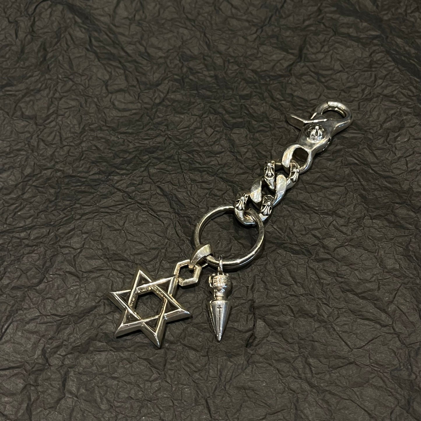 CHROME HEARTS key ring