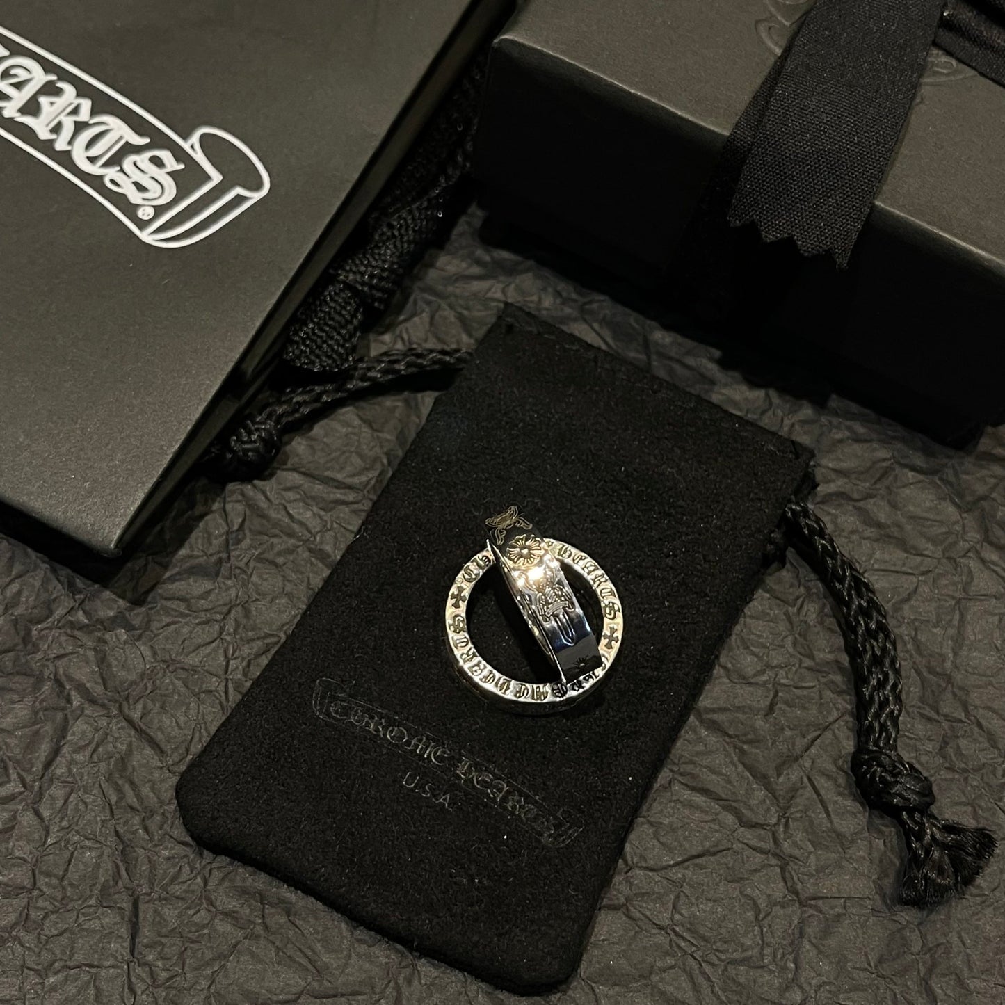 CHROME HEARTS Twin of Swords Ring