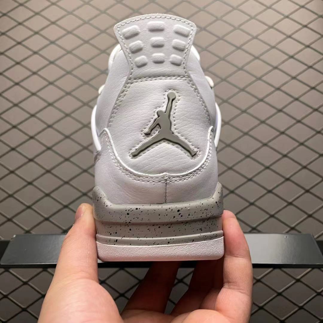 NIKE GS AIR JORDAN 4 "TECH WHITE"
