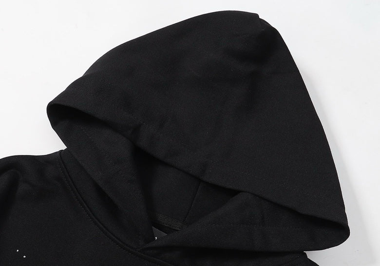 Amiri Embroidered Paint-Drip Hoodie