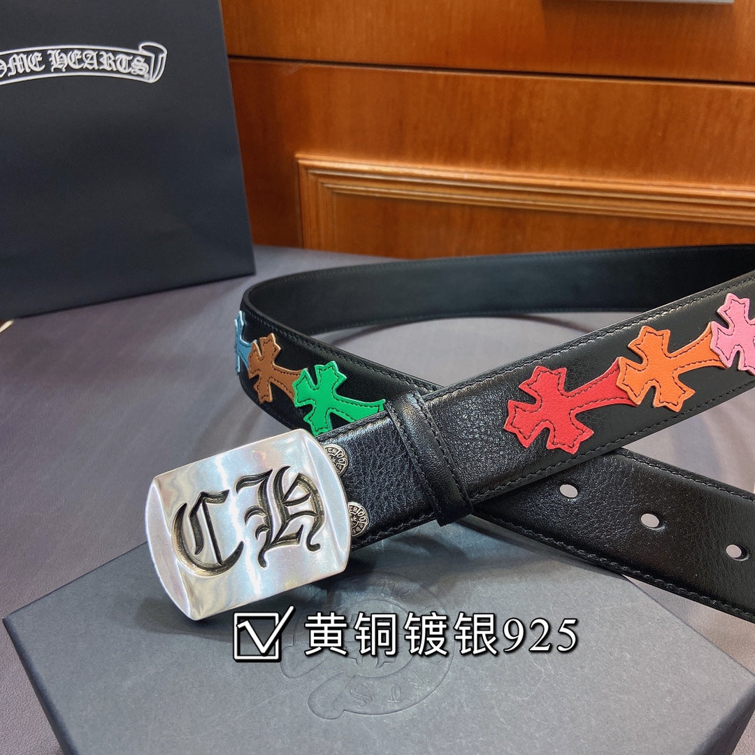 Chrome Heart Street Hip-Hop Style Belt