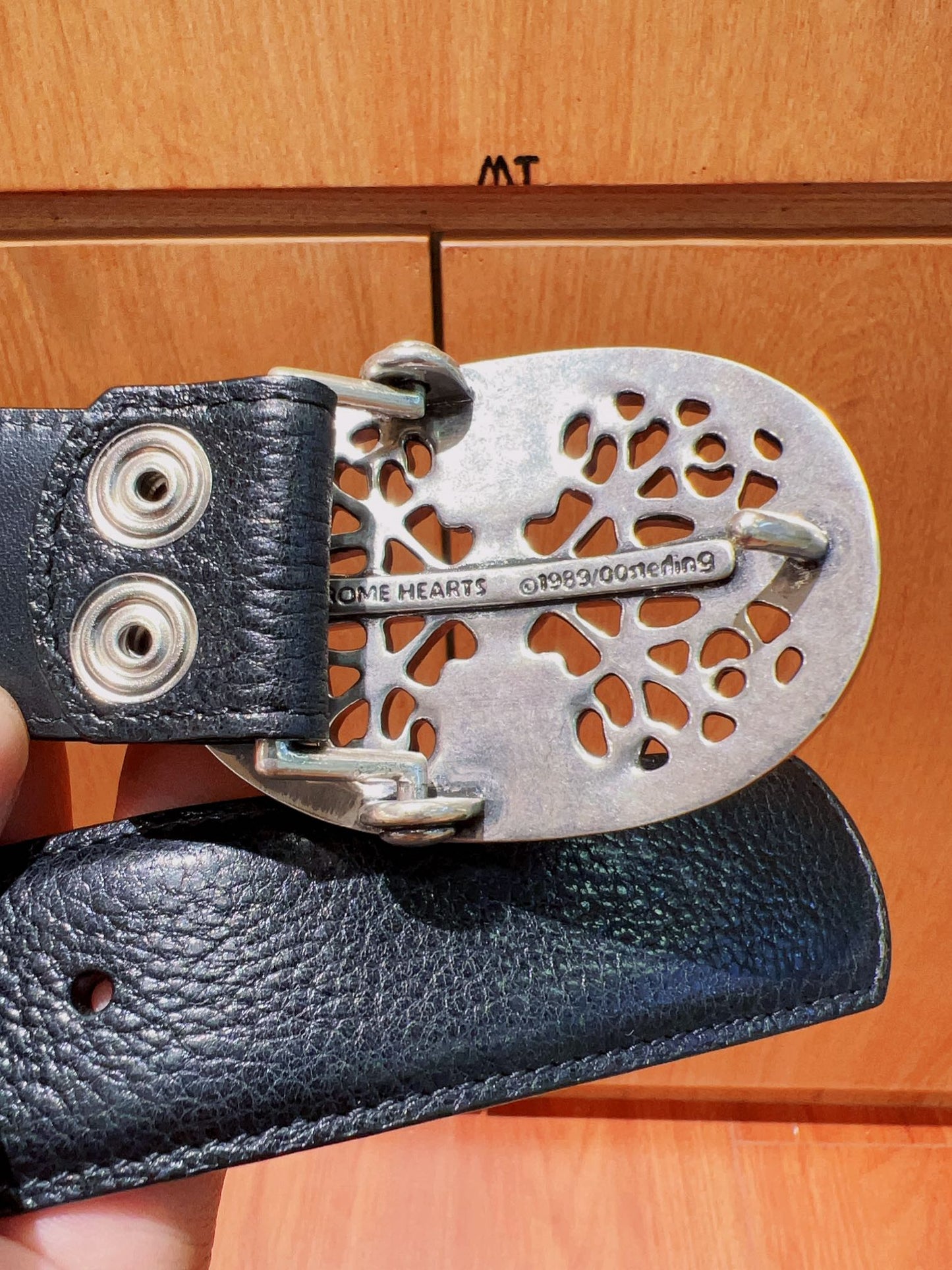 Chrome Hearts Cross Logo Belt
