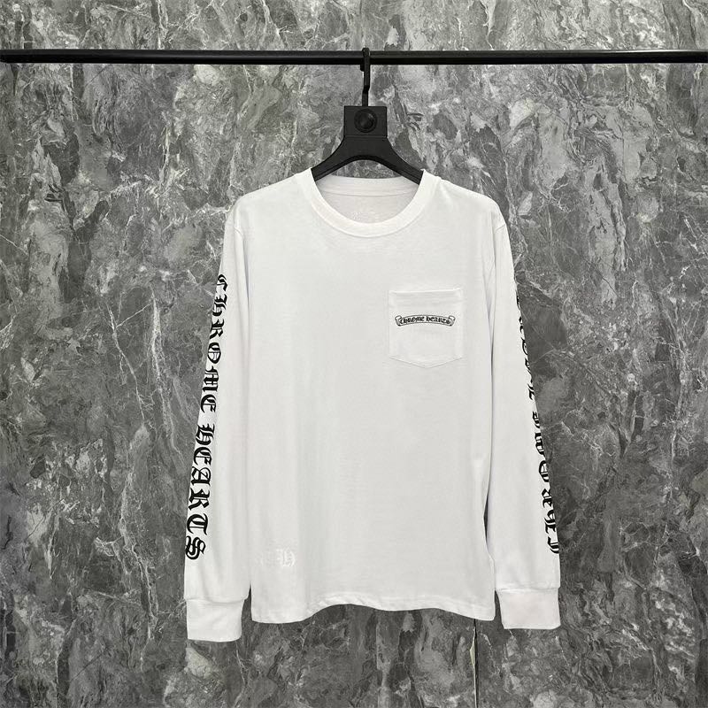 Chrome Hearts Scroll Long-Sleeve T-Shirt