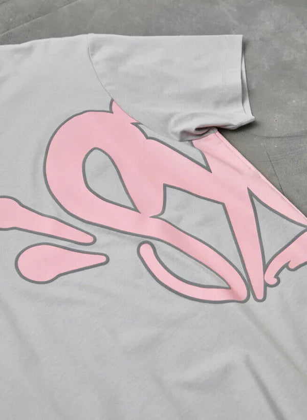 S¥NAWRLD Tシャツ PINK/GREY