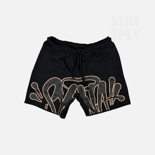S¥NAWRLD ハーフパンツ BLACK / ROSE GOLD