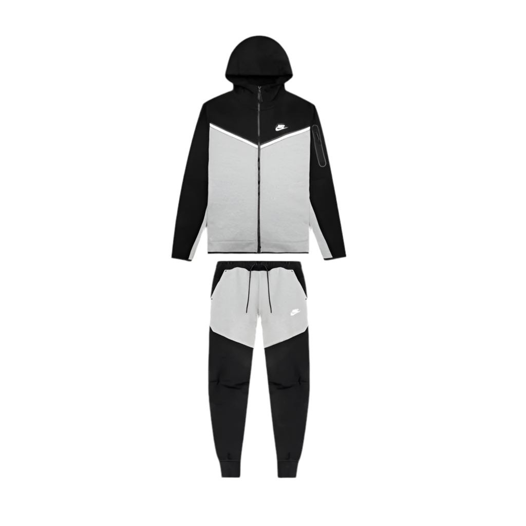 Tech fleece Black/Grey セットアップ