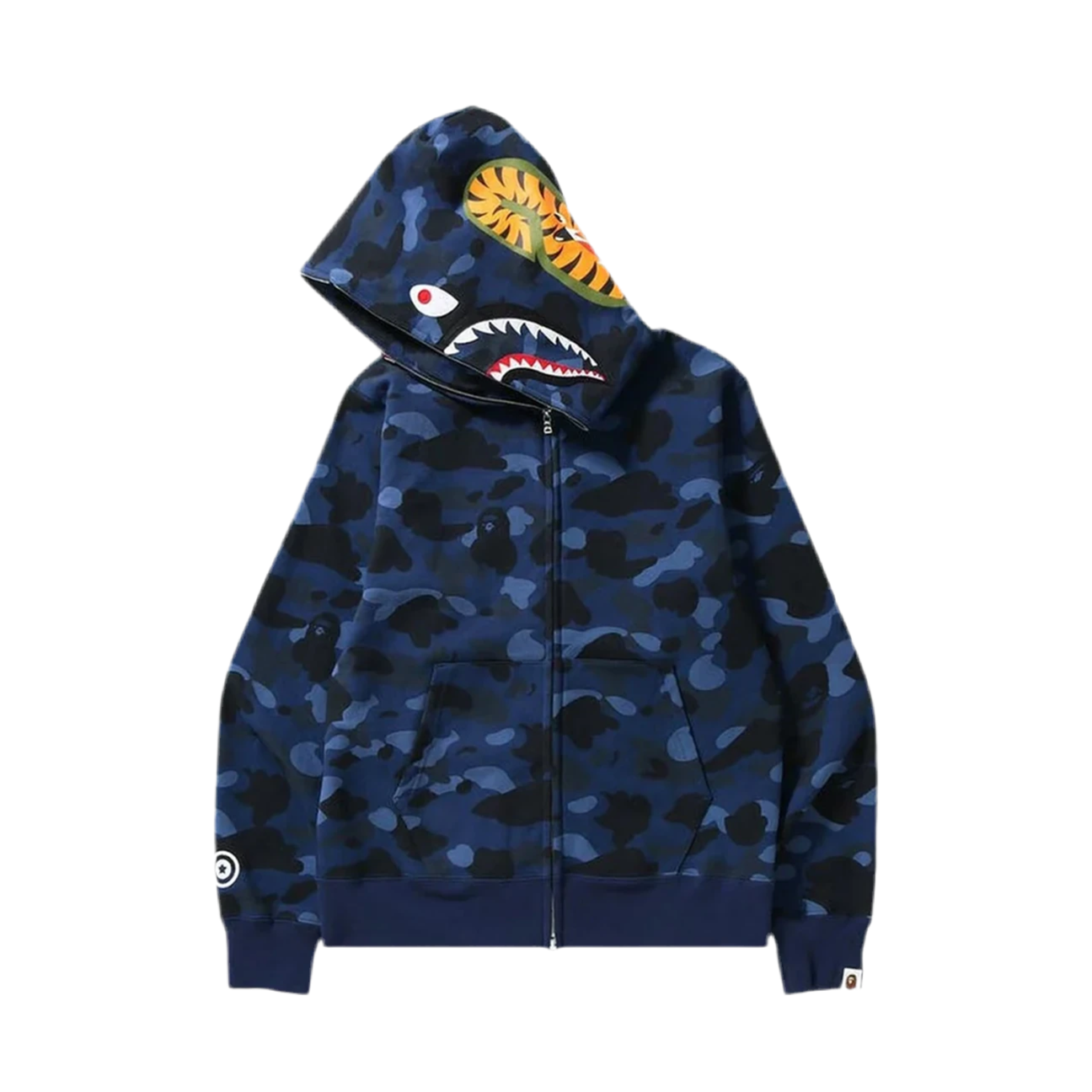 エイプ シャークパーカー/ブルー