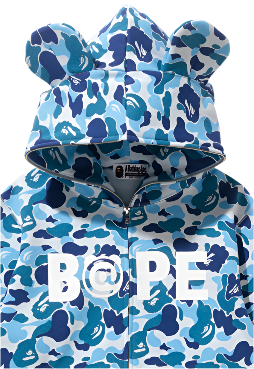 ABC BE@R FULL ZIP HOODIE