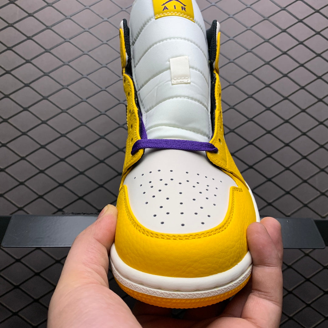 Nike Air Jordan 1 Mid SE "LAKERS"