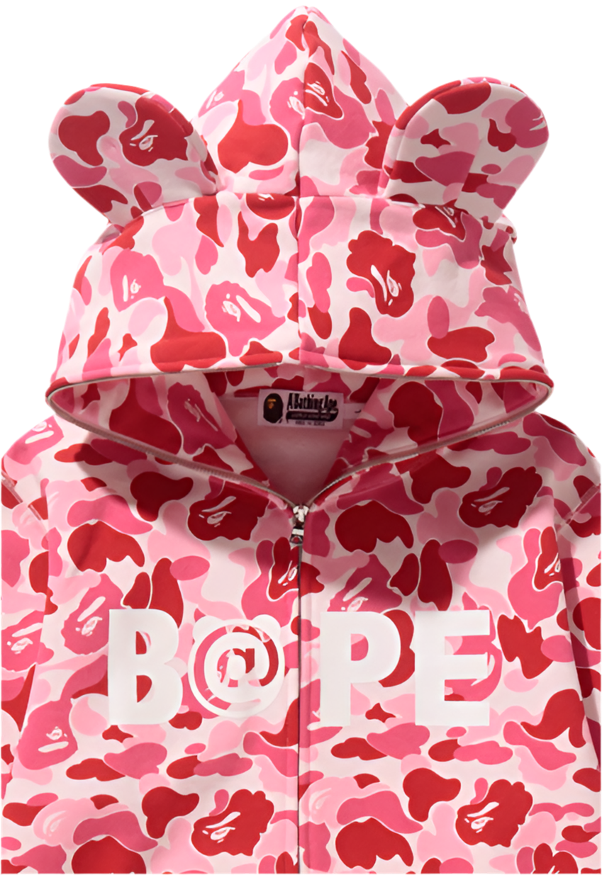 ABC BE@R FULL ZIP HOODIE