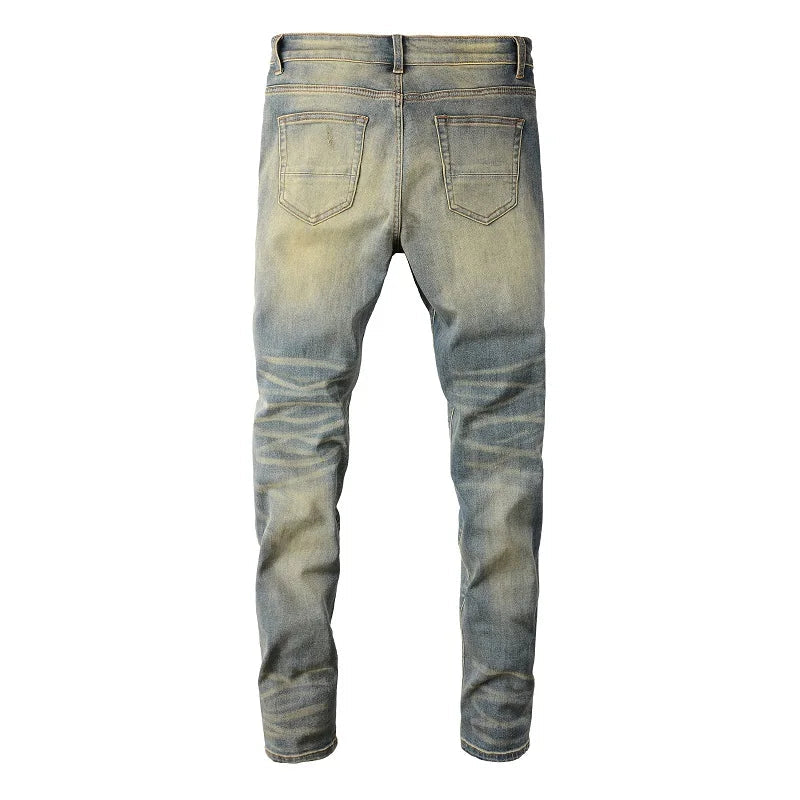Red Patch Denim