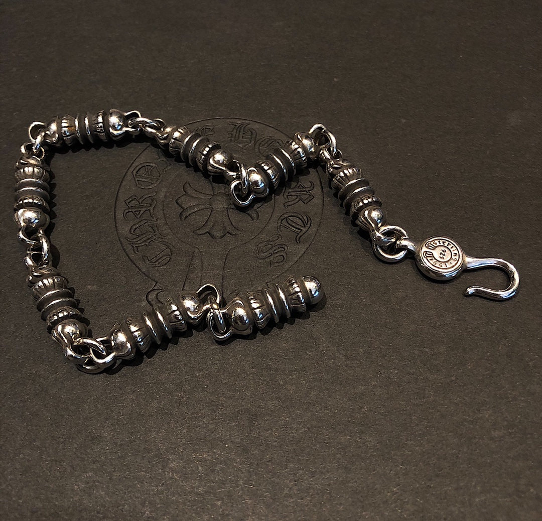 CHROME HEARTS Textured Cylinder Bracelet