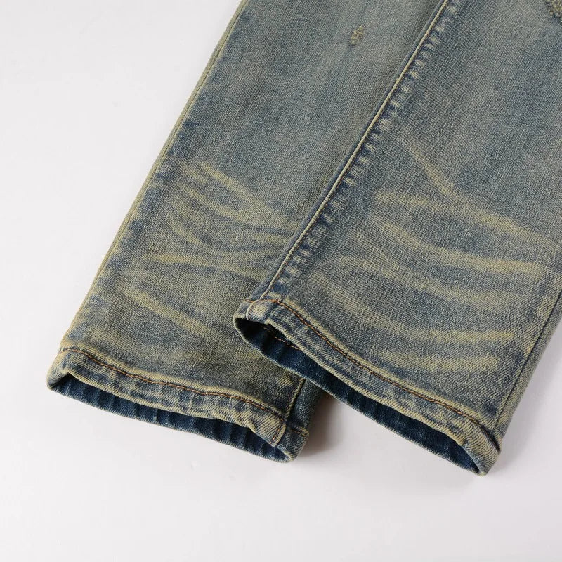 Red Patch Denim