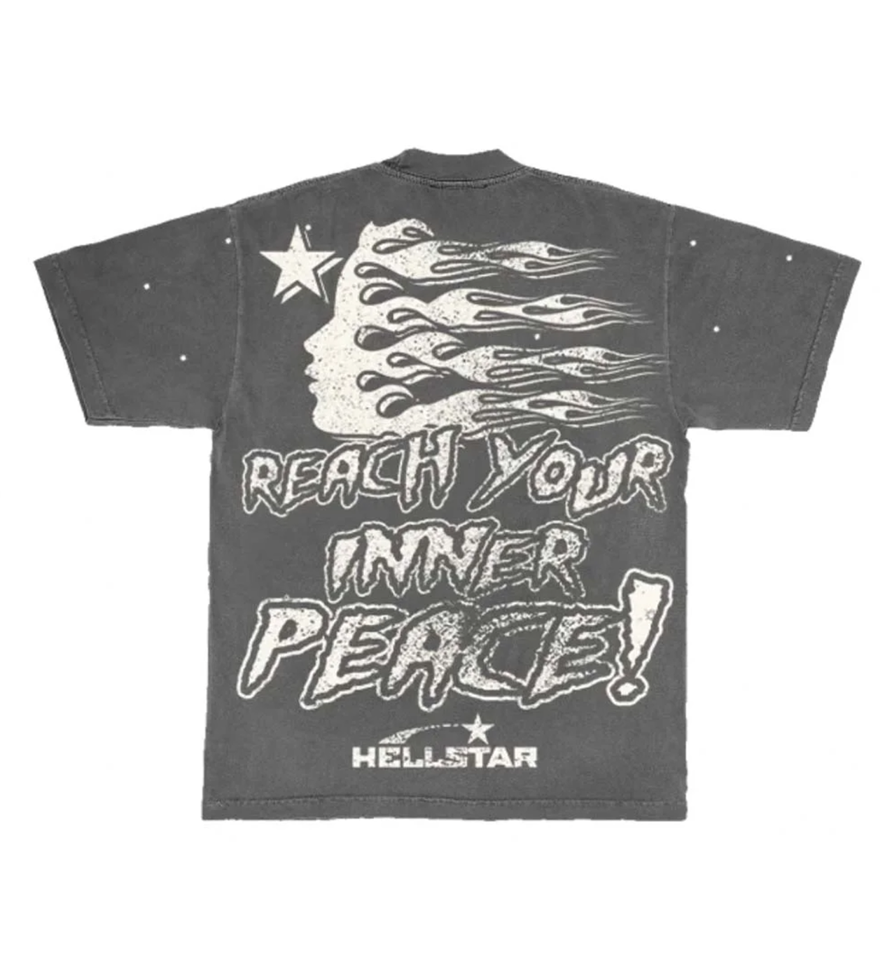 HELLST@R STUDIOS INNER PEACE GREY Tシャツ