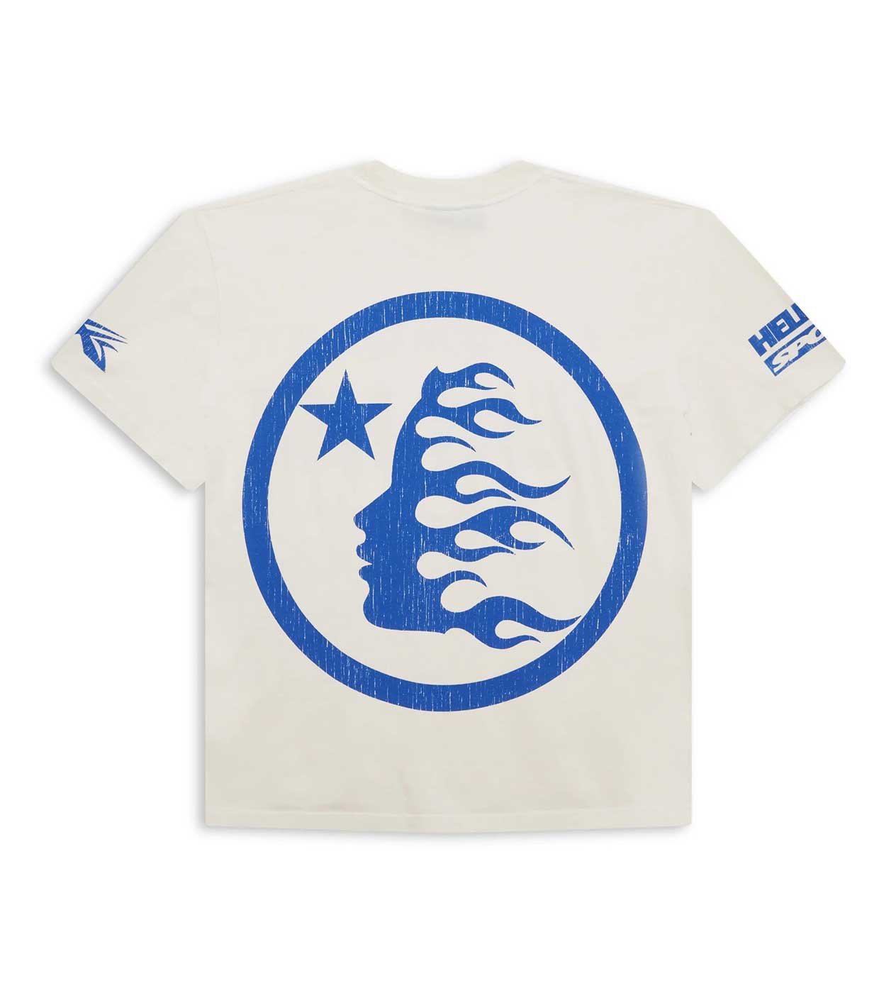 HELLSTAR SPORTS BEAT US! (WHITE/BLUE) Tシャツ