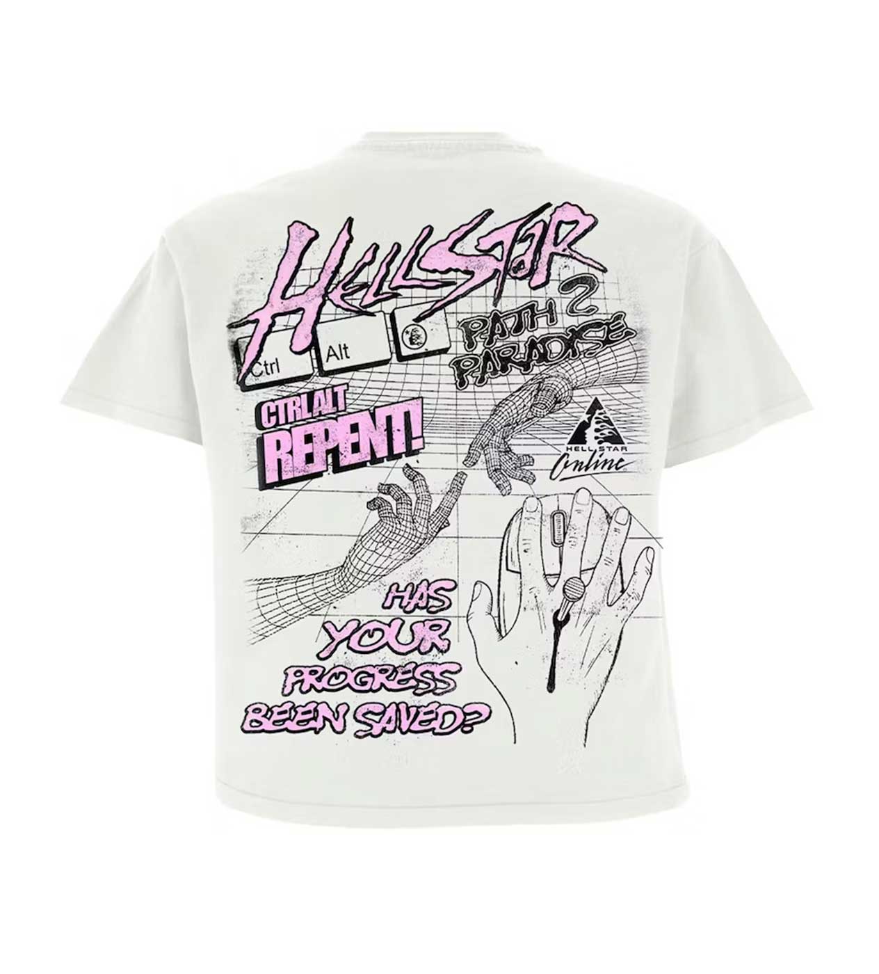 HELLSTAR STUDIOS ONLINE CREAM Tシャツ