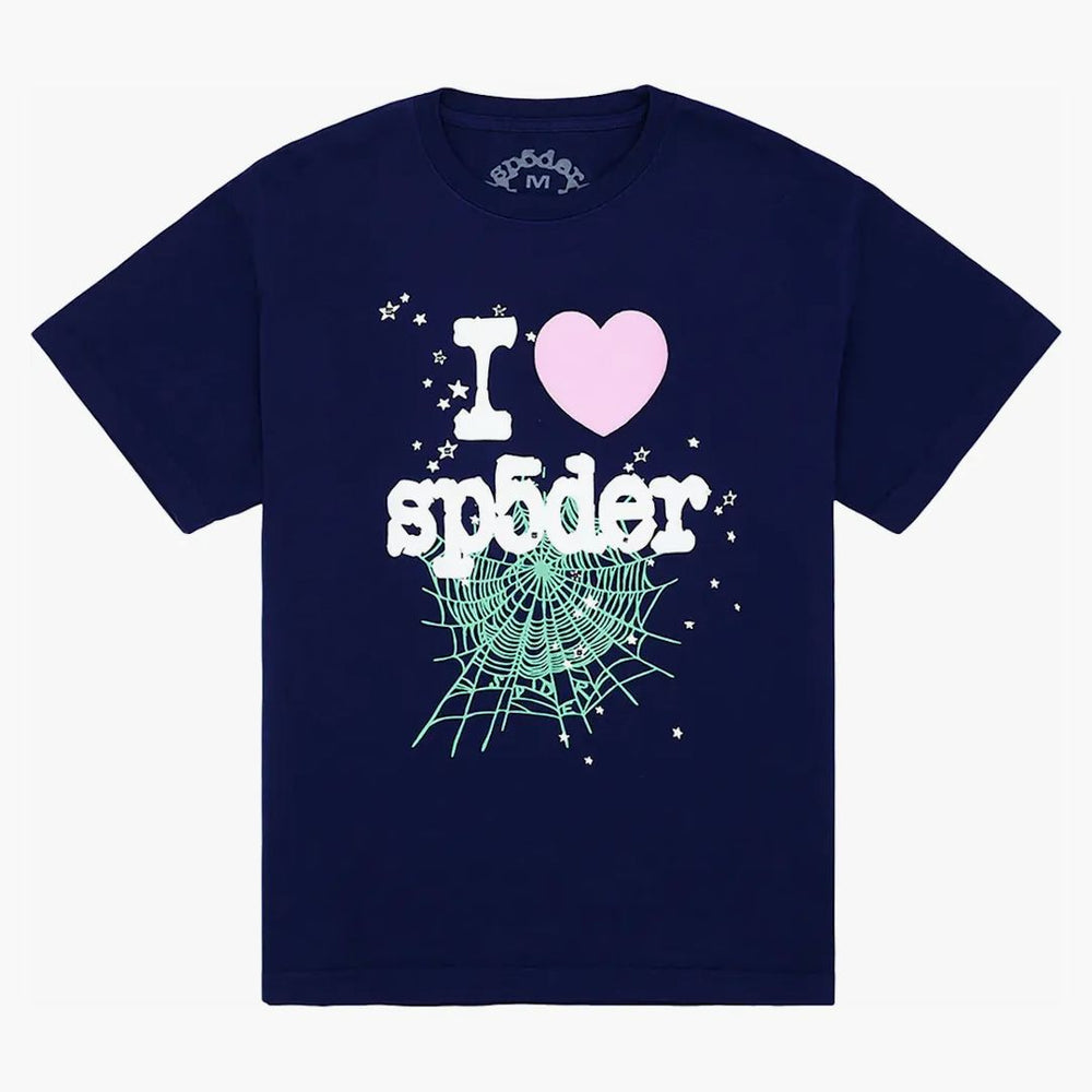 Sp5der Souvenir Tee Navy