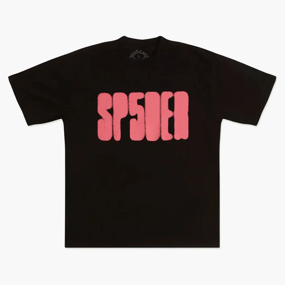 Sp5der Focused Logo Tee Black