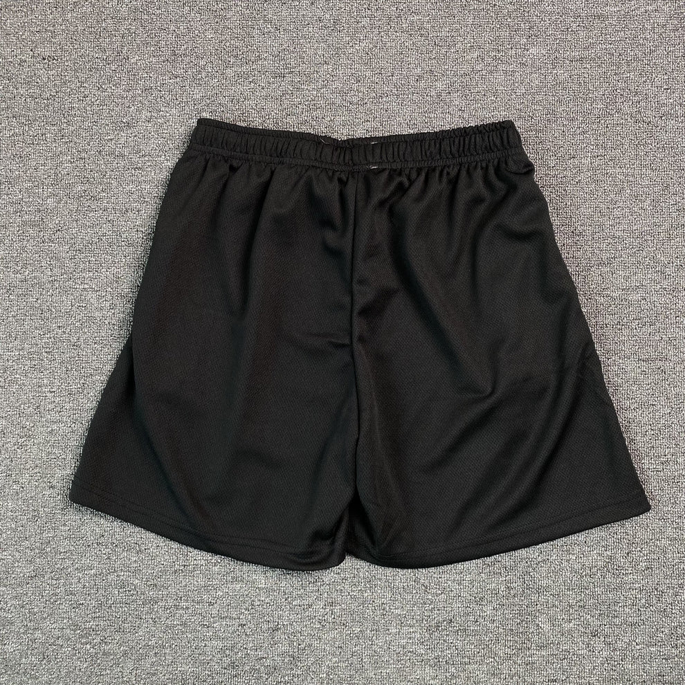 EE SHORTS ショートパンツ ブラック/レッド