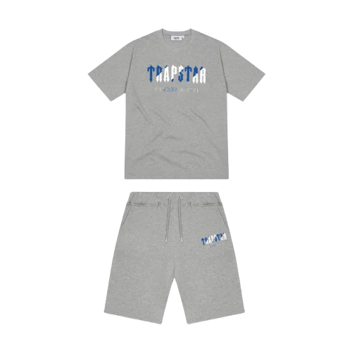 TRAPSTAR セットアップ GREY DAZZLING BLUE
