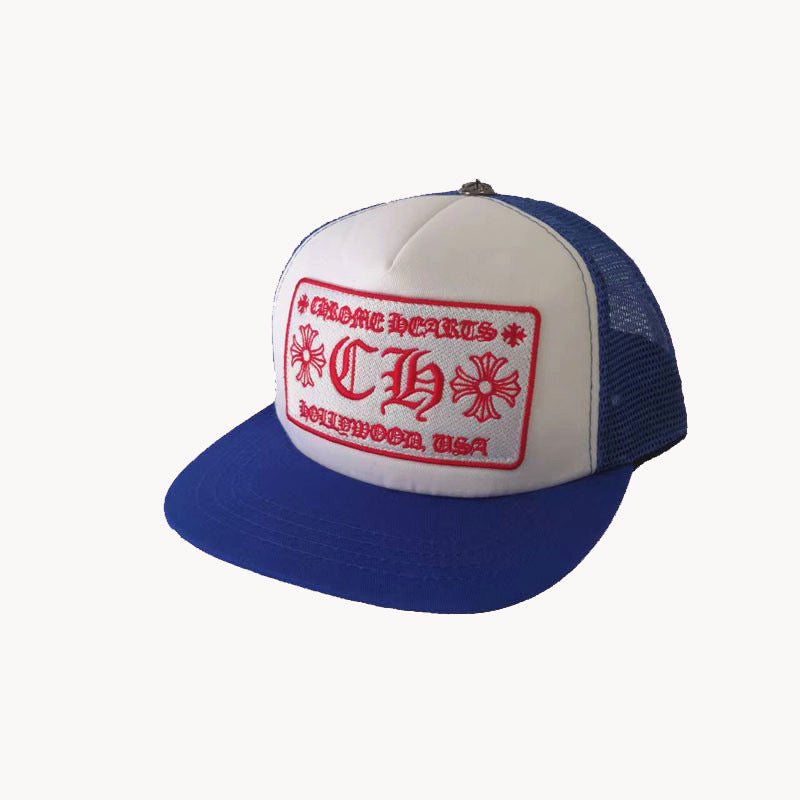 CHROME HEARTS Trucker Cap Metal material (non-silver)