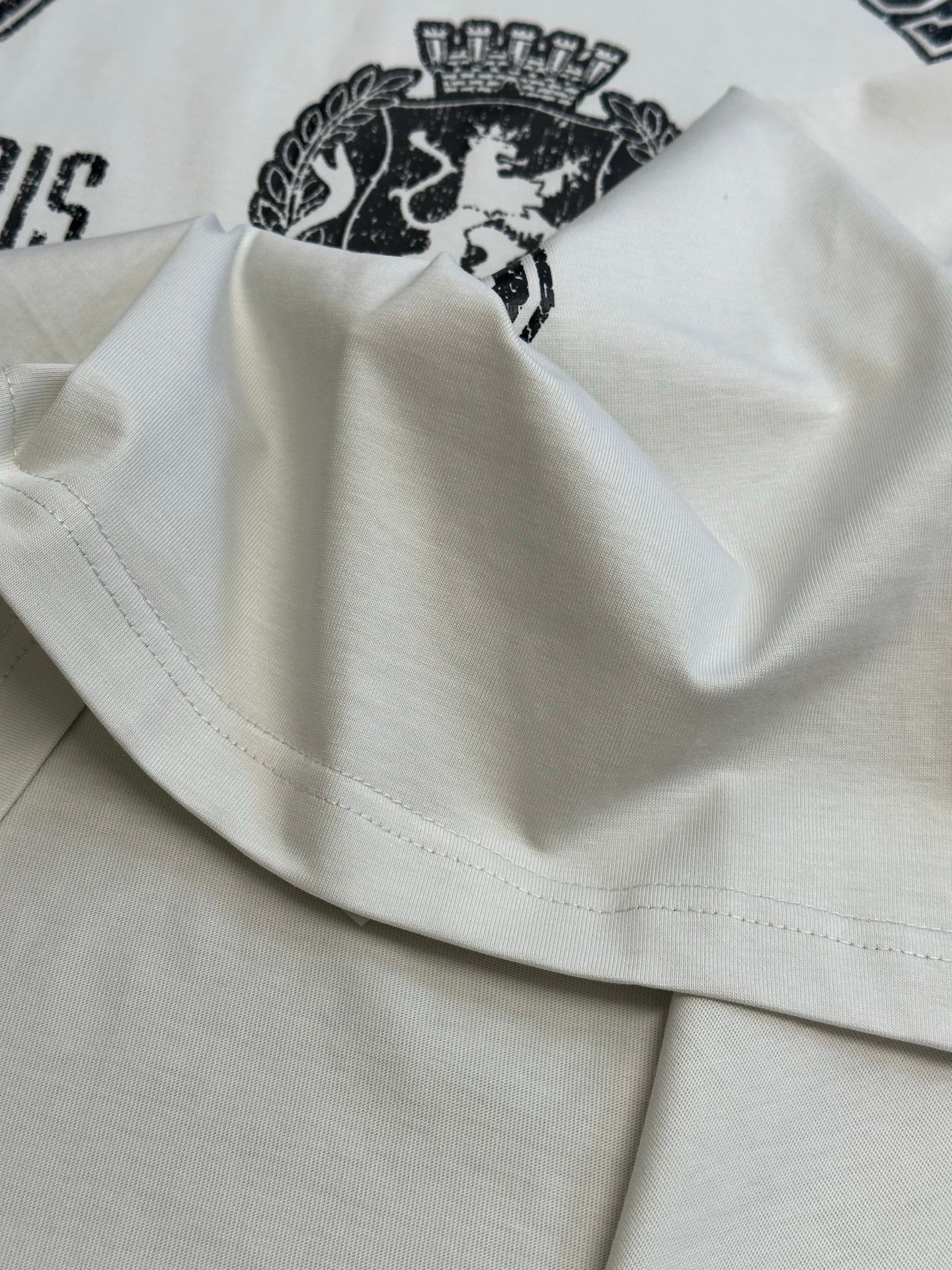 Balenciaga-(WMNS) Balenciaga Saint-honore T-shirt Oversized 'White'
