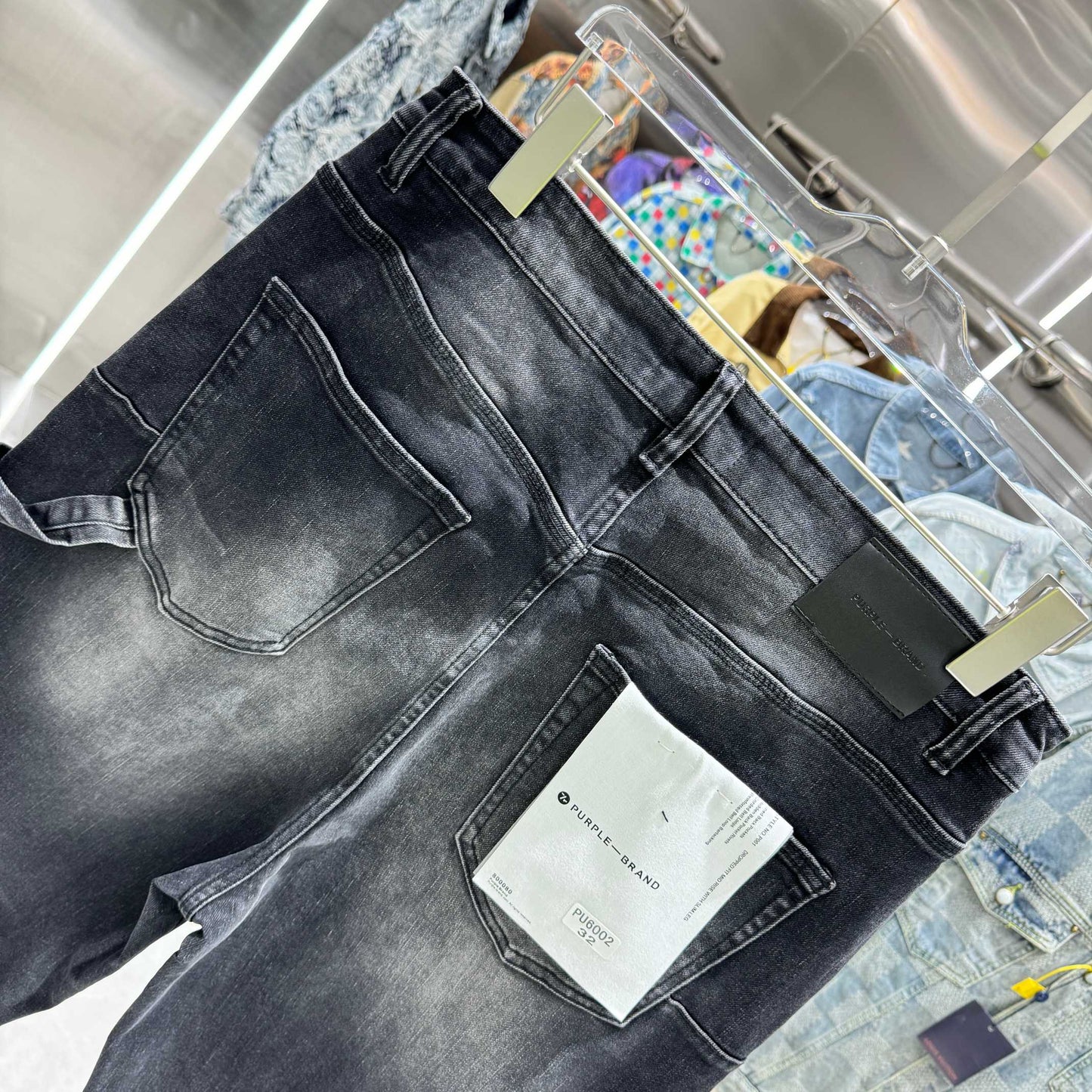 PURPLE BRAND Relaxed Carpenter Jeans 'Black'
