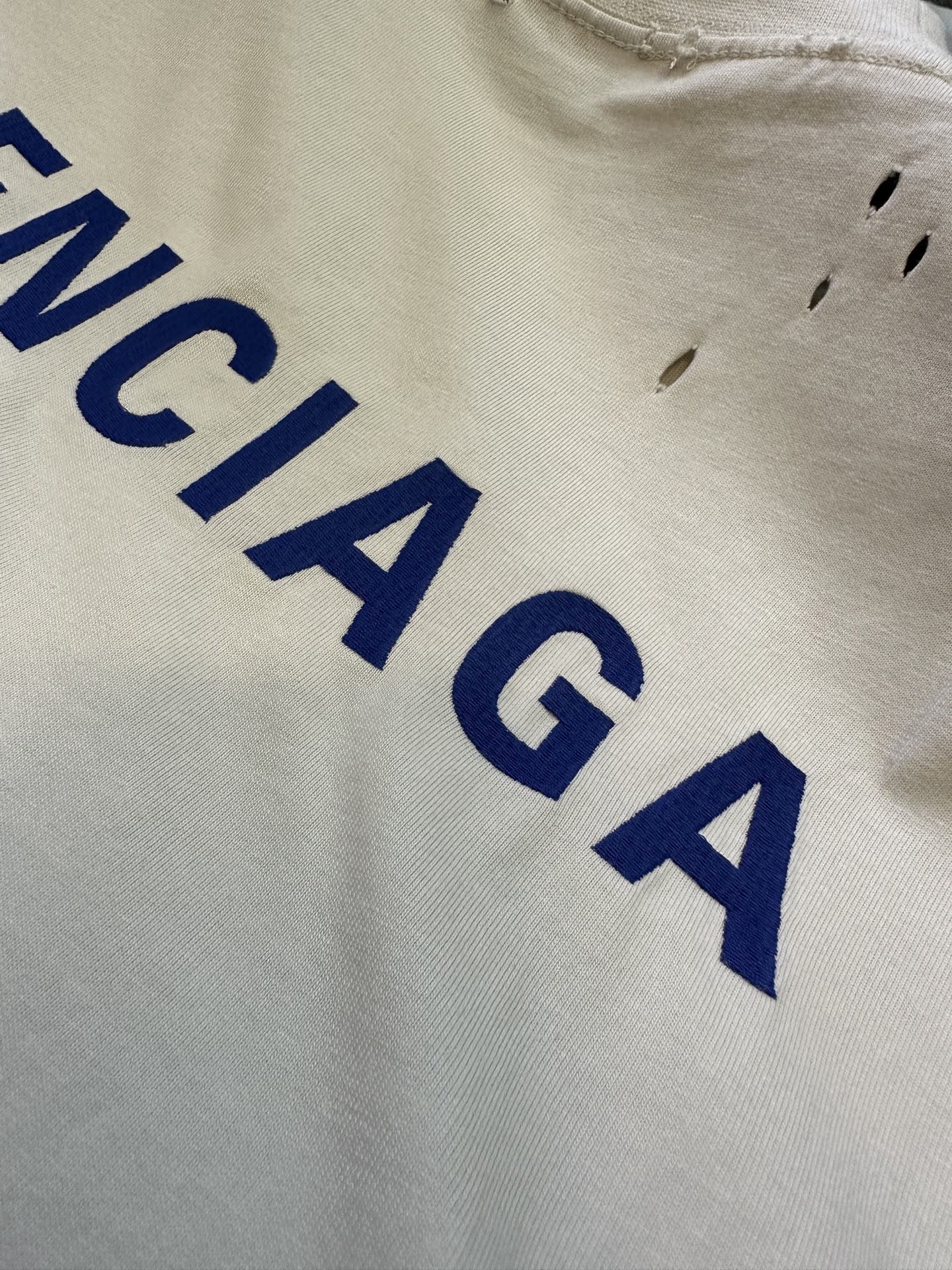 Balenciaga Men's White Logo-Embroidered Vest