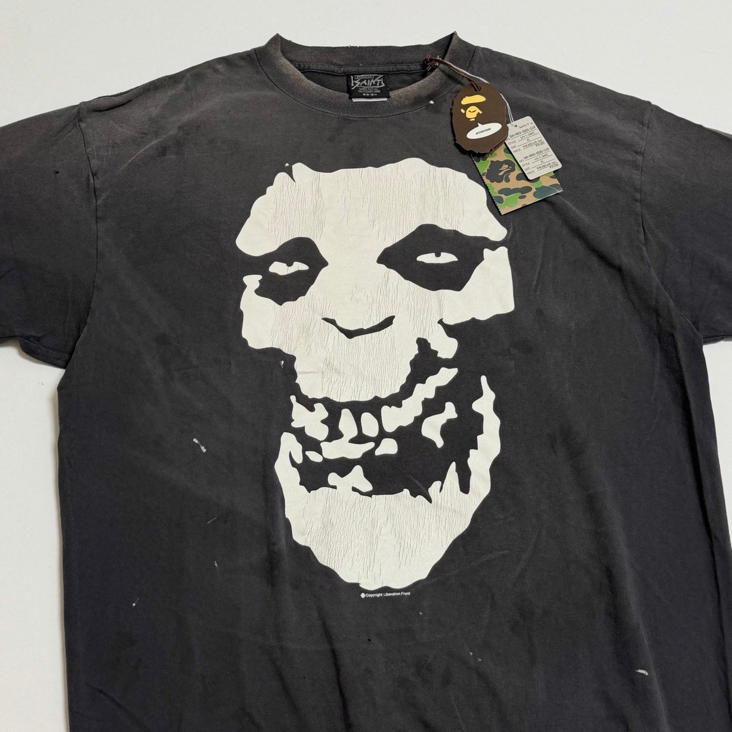 SM-MK8-0000-C49/BAPE_SS T-SHIRT/ALWAYS LOVE/BK