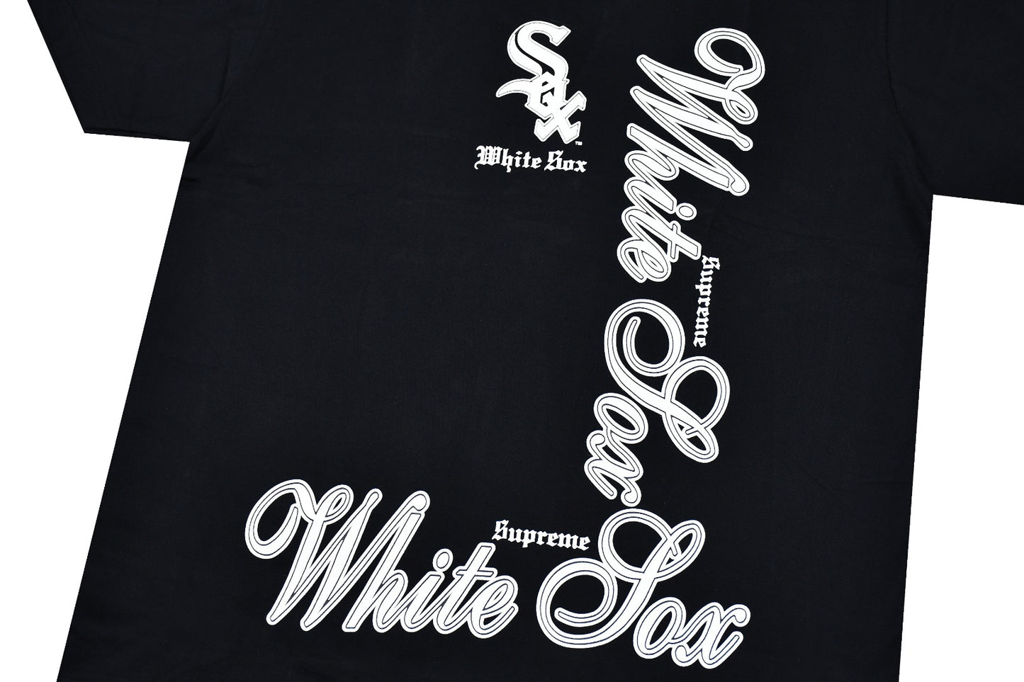 Supreme MLB Teams Sox Tee Black