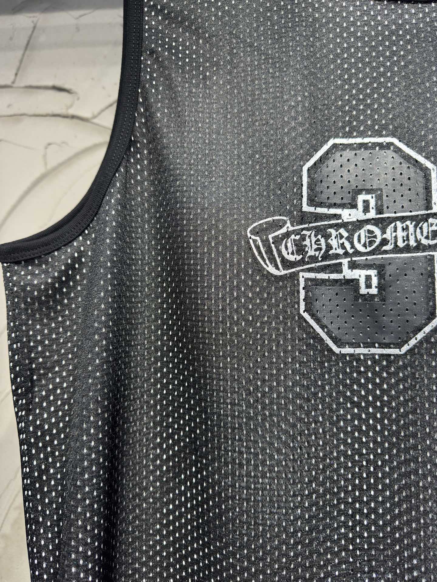 Chrome Hearts Mesh Reversible Jersey Tank Top