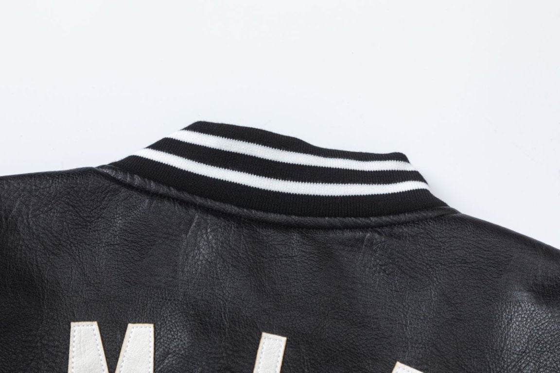 Amiri Ma Hollywood button-up bomber jacket