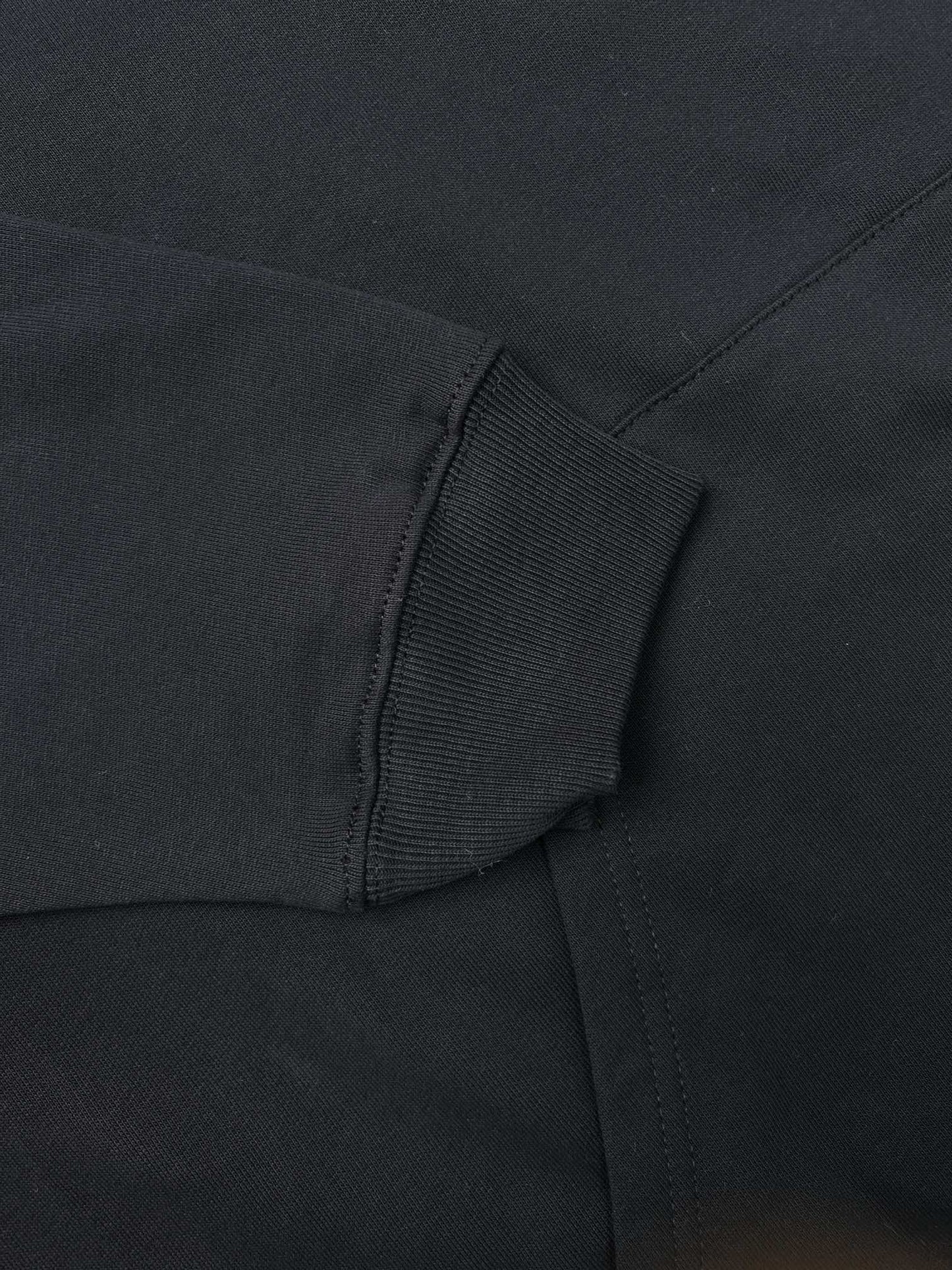 Balenciaga Pattern Loose Version Hoodie Sports 'Black'