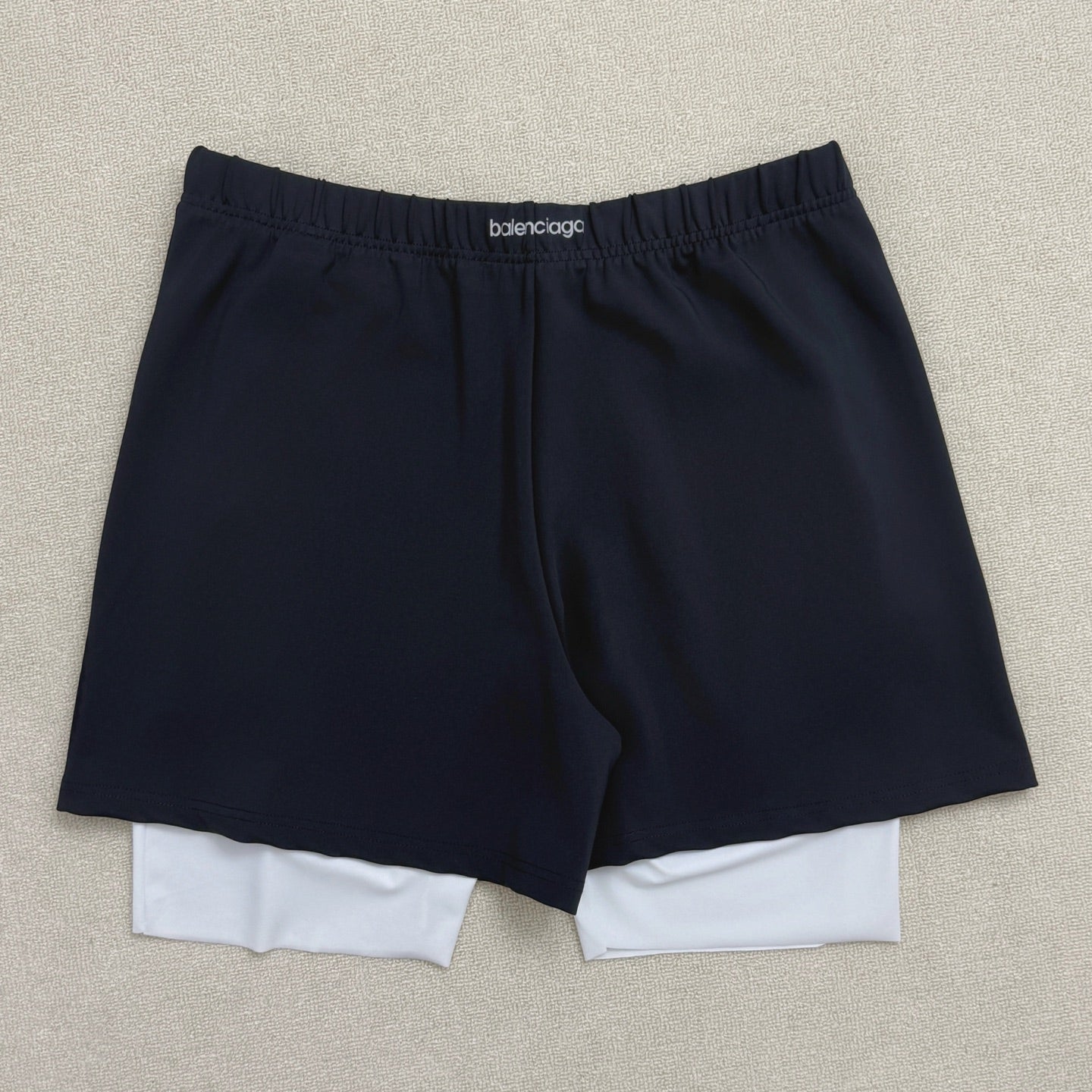 Balenciaga Double-Layer Techwear Shorts