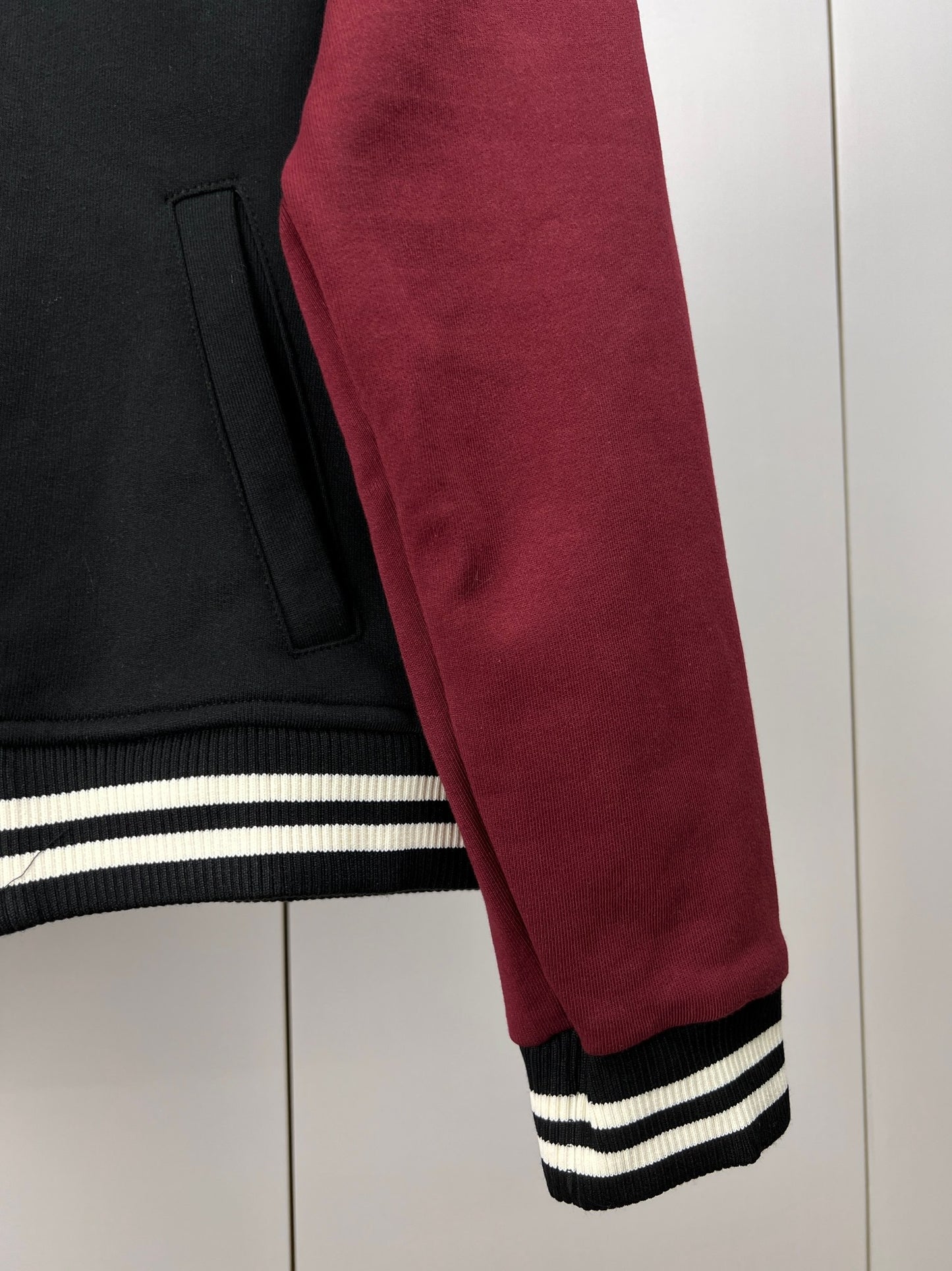 celine teddy jacket in cotton fleece