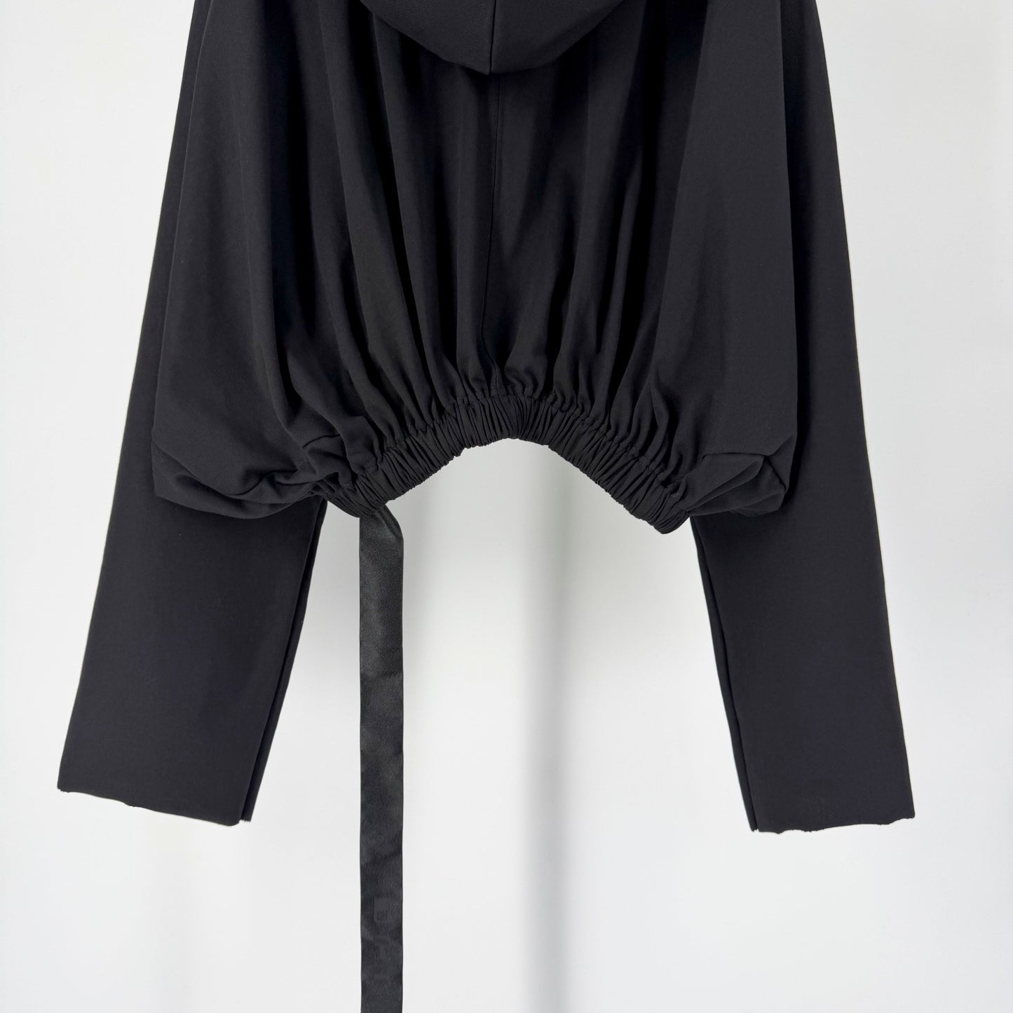 Rick Owens drkshdw Black drawstring hoodie