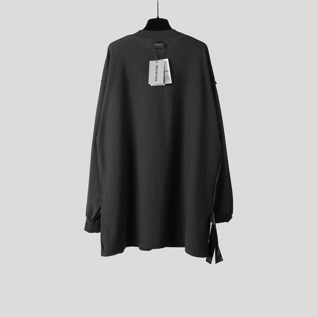 Balenciaga SS23 letter print sweatshirt