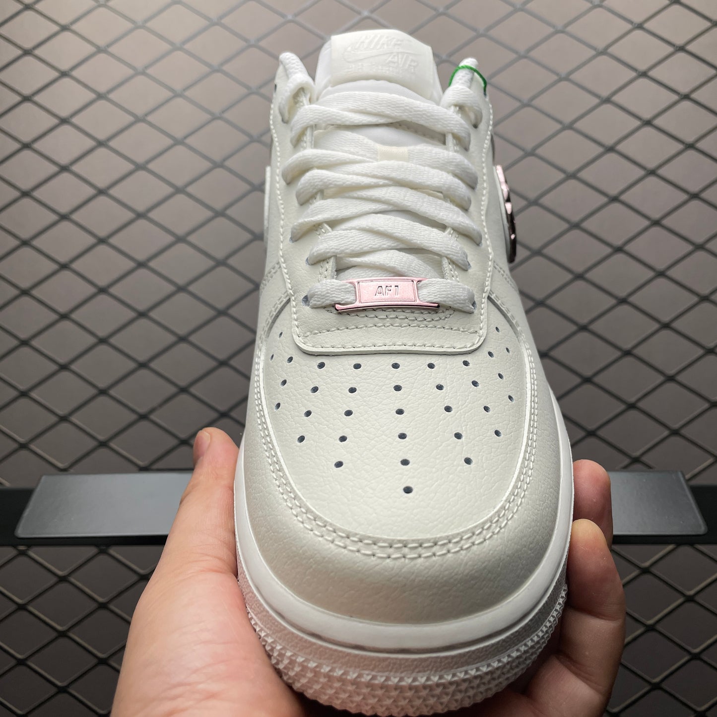 Nike Women's Air Force 1 Low "Metallic Pink Swooshes"