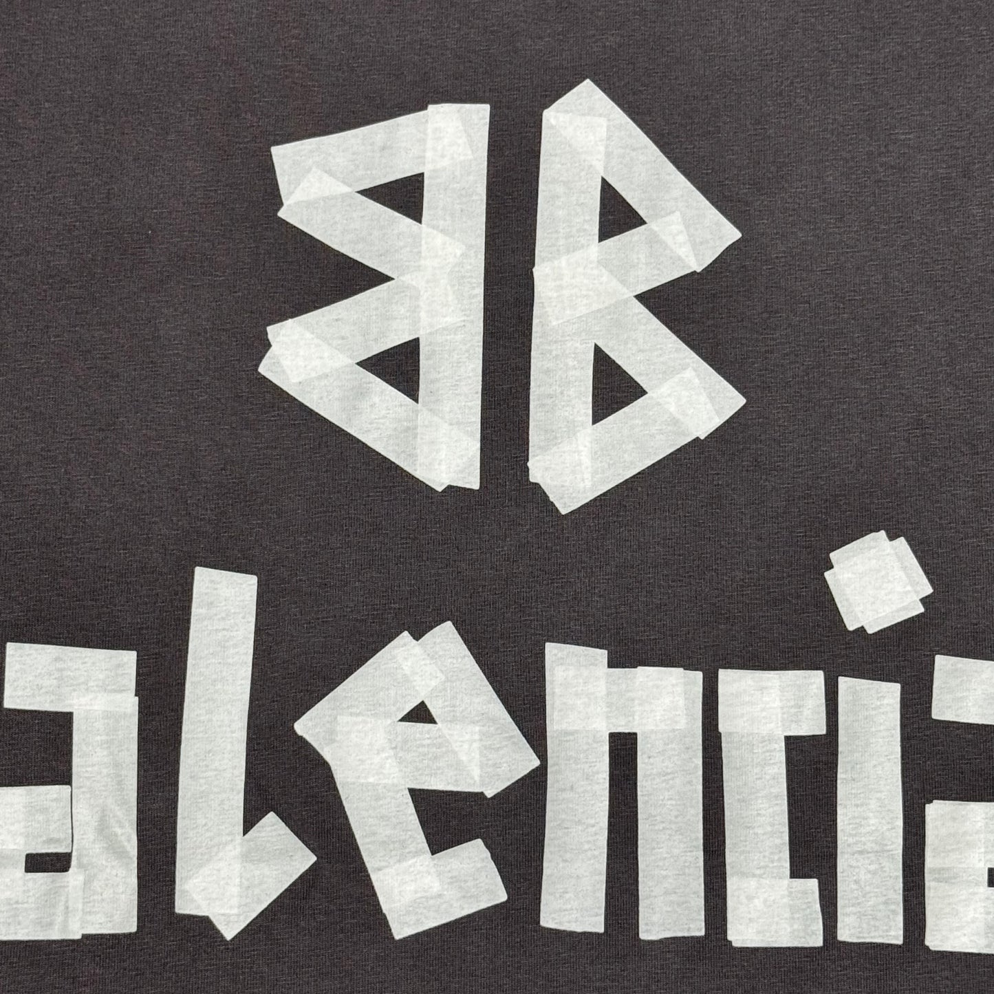 BALENCIAGA Men's New Tape Type Tr T-shirt
