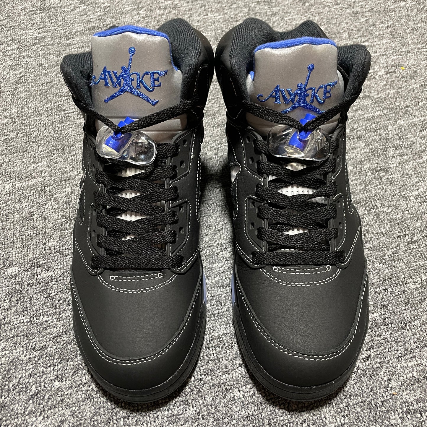 Awake NY × Nike Air Jordan 5 OG SP "Black/Racer Blue"