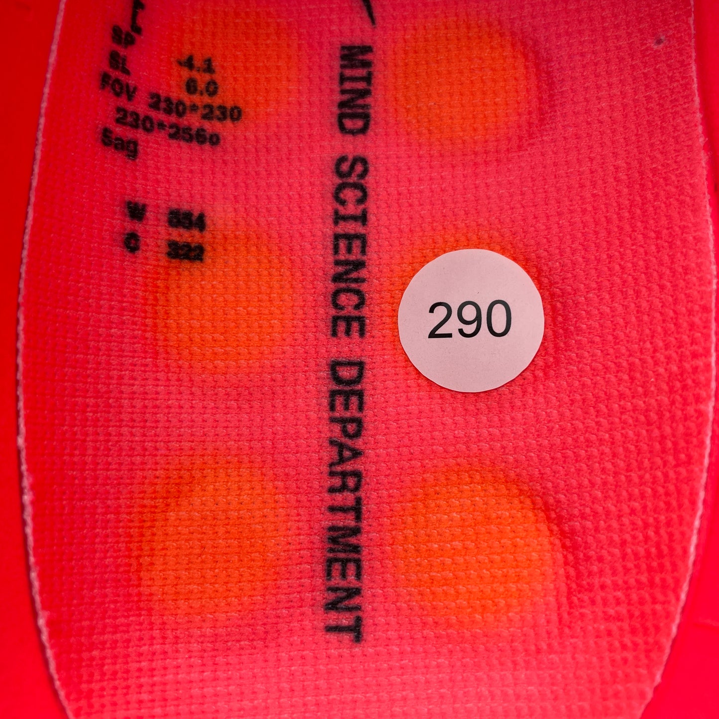Nike Mind 001 Mules "Solar Red/Hyper Crimson"