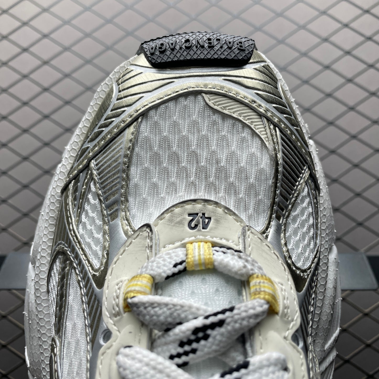 BALENCIAGA 3XL Men's Sneakers with Pendant
