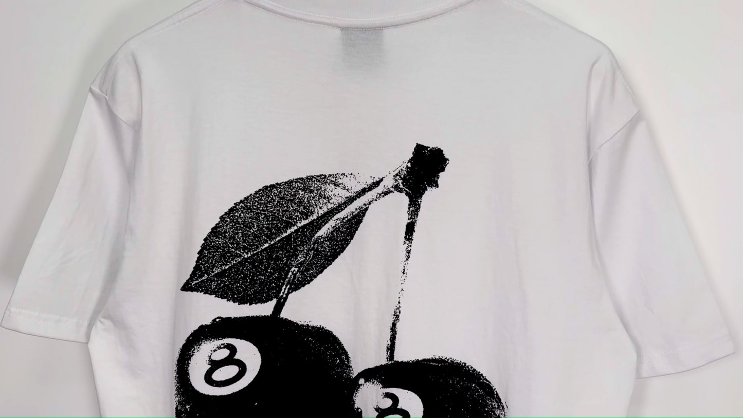 Stussy Cherries Tee White