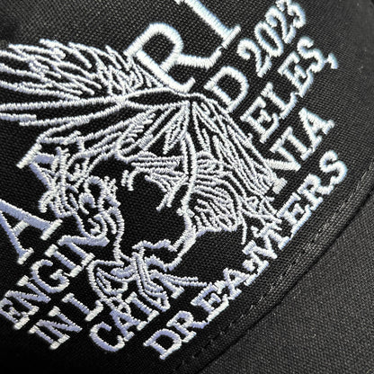 AMIRI logo-print trucker hat