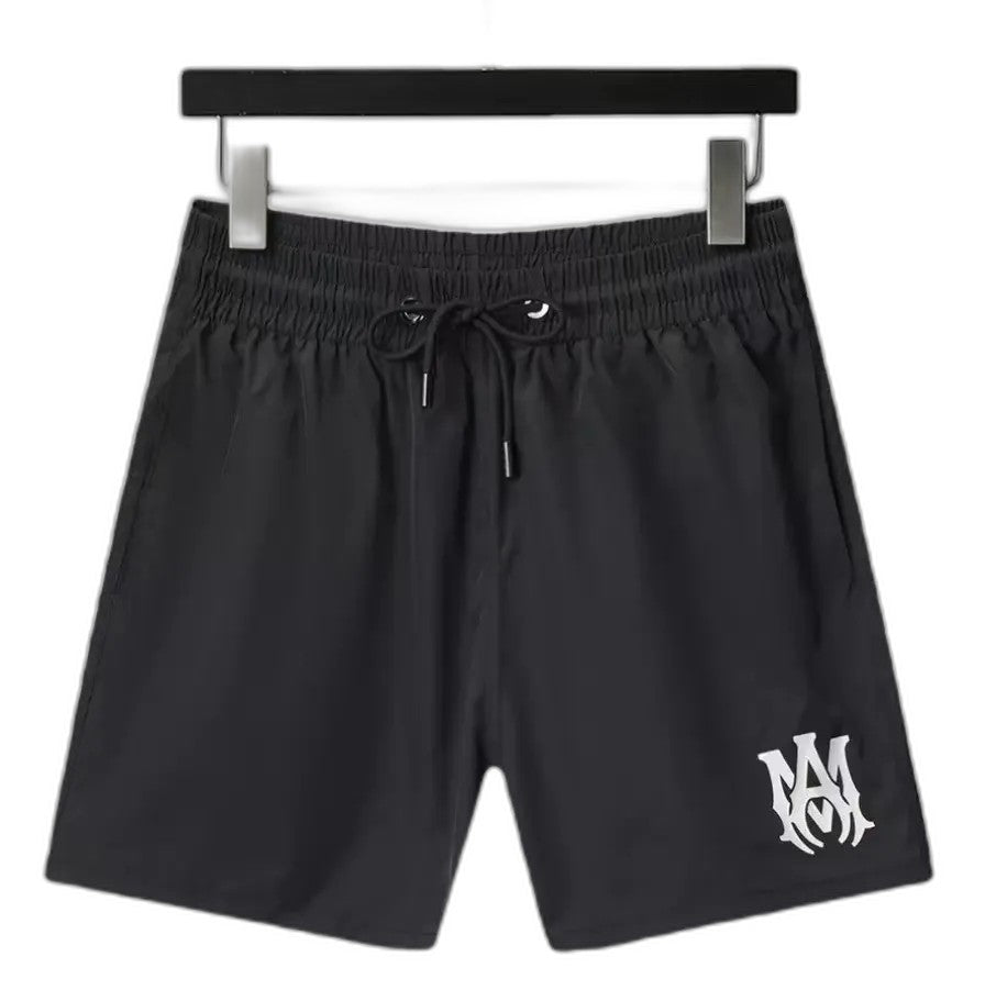 AMIRI MA Core logo printed swim trunks