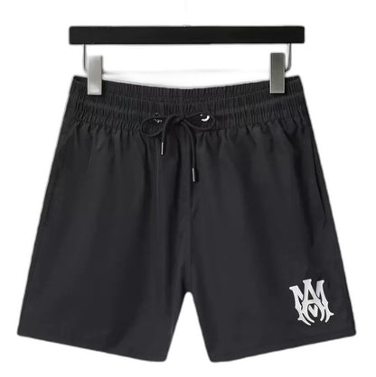 AMIRI MA Core logo printed swim trunks