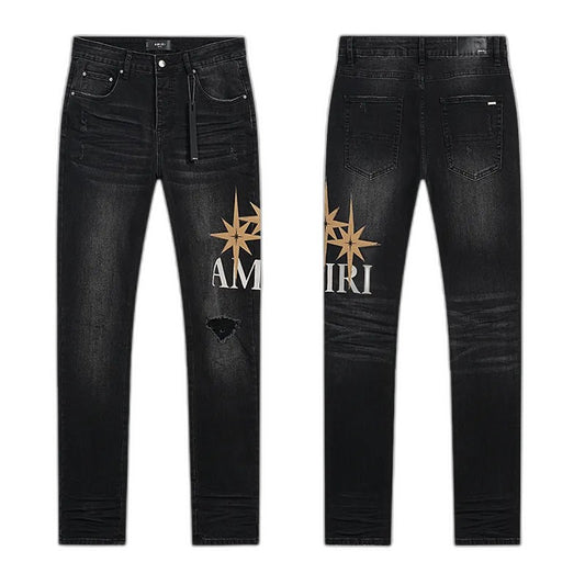 AMIRI Starburst appliqué jeans
