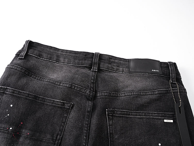 Amiri Men's Black Painter Skinny-Fit Jeans